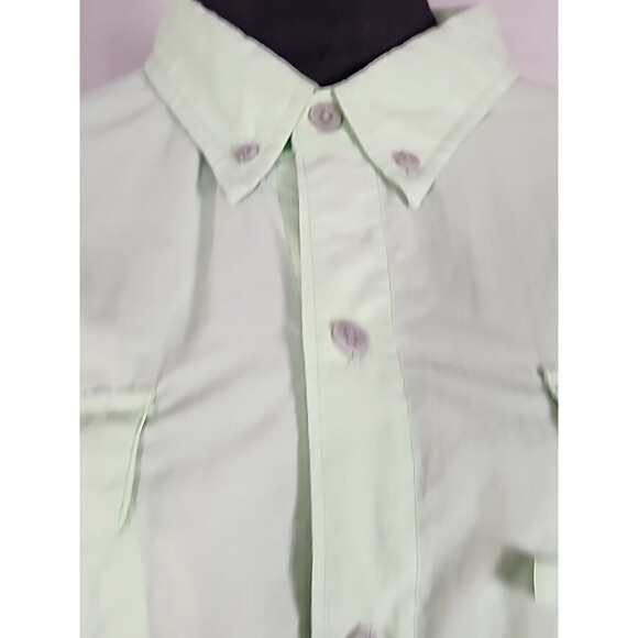 Columbia PFG Omni Shade Shirt Mens X-Large Long Sleeve Fishing Hiking Button Up - Picture 4 of 13